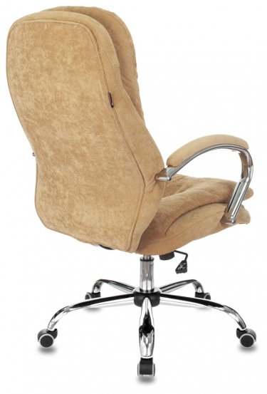Кресло руководителя Бюрократ Бюрократ T-9950SL Fabric горчичный Velvet 73