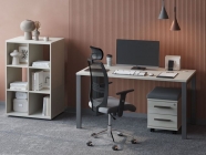 Стеллаж узкий POINTEX New Line NLN36341231 Дуб шамони темный