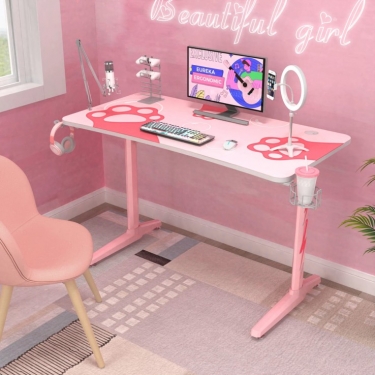 Стол для компьютера для геймеров Eureka EUREKA GIP 47 Pink