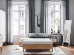 Зеркало навесное Мебельград Калгари 11 Белый матовый