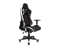 Игровое кресло Норден RF-8106B PU Черный/Белый