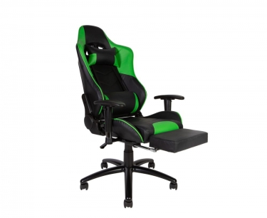 Игровое кресло Норден Lotus GTS RF-8066E Черный/Зеленый