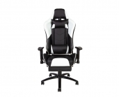 Игровое кресло Норден Lotus GTS RF-8066F Черный/Белый