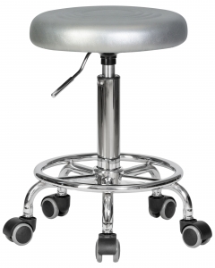 Табурет мастера DOBRIN DOBRIN BILLY Серебряный