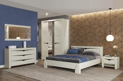 Комод Олмеко Лючия 33.11 Бетон пайн белый Венге