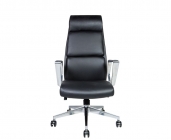 Конференц-кресло Норден Лондон Люкс ZR8637H-408 black PU Черный