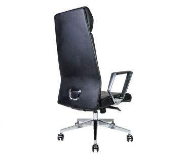 Конференц-кресло Норден Лондон Люкс ZR8637H-408 black PU Черный