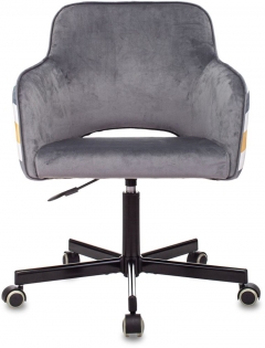 Кресло для оператора Бюрократ Бюрократ CH-380M Серая жемчужина Italia 26 зигзаг