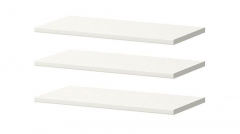 Полки Олмеко для шкафа Лючия 33.01 Белые