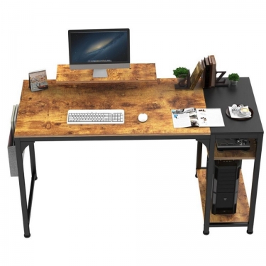 Стол письменный для компьютера Eureka EUREKA ZX-SS140B-RBB с шириной 140 см Brown