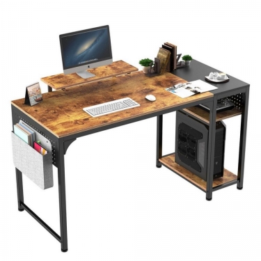 Стол письменный для компьютера Eureka EUREKA ZX-SS140B-RBB с шириной 140 см Brown