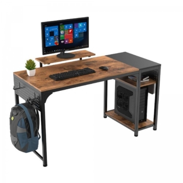 Стол письменный для компьютера Eureka EUREKA ZX-SS140B-RBB с шириной 140 см Brown