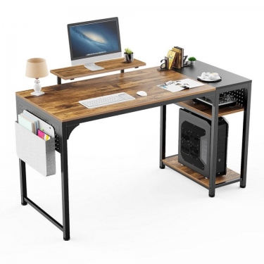 Стол письменный для компьютера Eureka EUREKA ZX-SS140B-RWB с шириной 140 см Reclaimed Wood