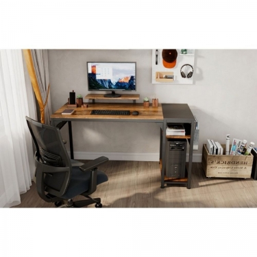 Стол письменный для компьютера Eureka EUREKA ZX-SS140B-RWB с шириной 140 см Reclaimed Wood