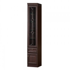 Зеркало навесное Олмеко Габриэлла 02 Вудлайн кремовый Аруша венге