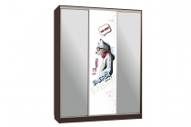 Шкаф-купе Мебельсон Бассо 9-600 энерджи SK-01B53 венге