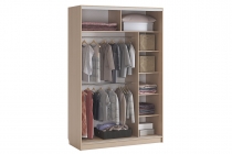 Шкаф-купе Мебельсон Гранд 7-600 78 SK-05G52 дуб млечный