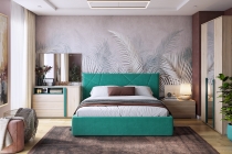 Пуф Мебельсон Рони 2 PM-001.2 нежно-розовый велюр