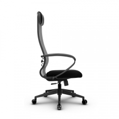 Офисное кресло Метта МЕТТА Комплект 11, Основание 17832 Светло-серый Black