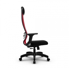 Офисное кресло Метта МЕТТА Комплект 18/2D, Основание 17831 Красный Black