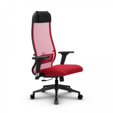 Офисное кресло Метта МЕТТА Комплект 18/2D, Основание 17832 Красный Red