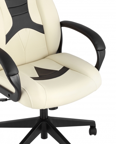 Геймерское кресло Stool Group TopChairs ST-CYBER 8 белый/черный