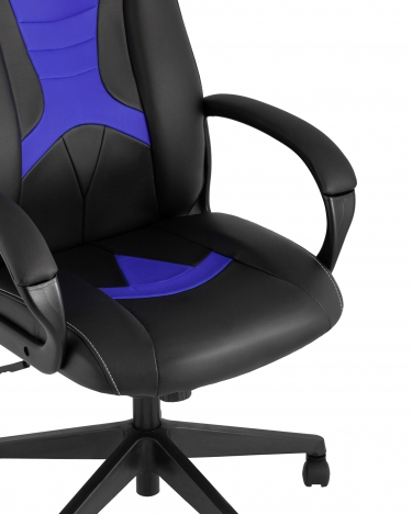 Геймерское кресло Stool Group TopChairs ST-CYBER 8 черный/синий