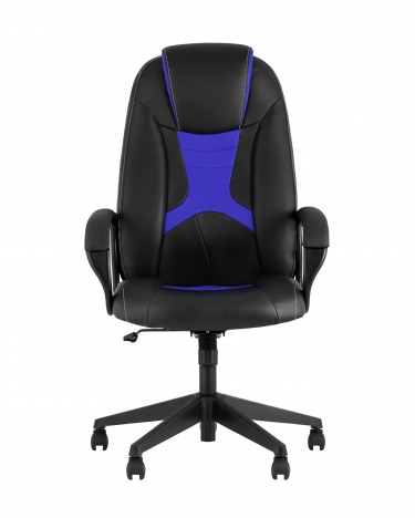 Геймерское кресло Stool Group TopChairs ST-CYBER 8 черный/синий