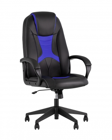 Геймерское кресло Stool Group TopChairs ST-CYBER 8 черный/синий