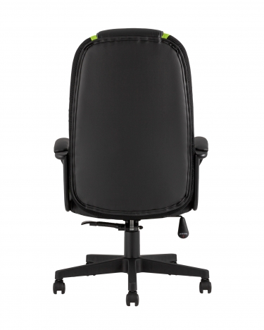Геймерское кресло Stool Group TopChairs ST-CYBER 9 GREEN черный/зеленый