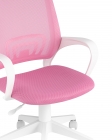 Кресло компьютерное Stool Group TopChairs ST-BASIC-W Розовый