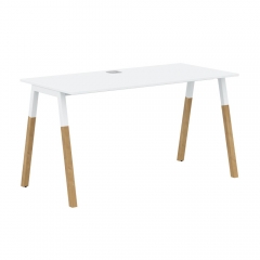 Стол письменный Skyland Forta FST 1367 Белый премиум Дуб Гамильтон