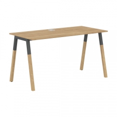 Стол письменный Skyland Forta FST 1367 Дуб Гамильтон Черный графит