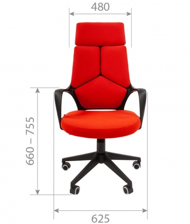 Офисное кресло Chairman CHAIRMAN 525 Черный