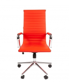 Кресло для руководителя Chairman CHAIRMAN 755 экокожа Красный