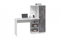 Стол компьютерный Можгинский лесокомбинат Оливер Уни Софт, ясень анкор светлый/камень темный с ФП