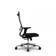 Офисное кресло Метта МЕТТА Комплект 19/2D, Основание 17834 Серый Black