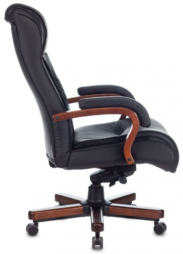 Кресло руководителя Бюрократ Бюрократ T-9926WALNUT/BLACK