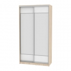 Шкаф-купе Аларти B-230х120х60-2ДСС-Белый-D8D8