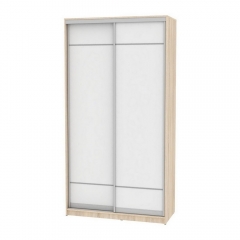 Шкаф-купе Аларти B-230х120х60-3ДСС-Белый-D9D9