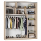 Шкаф-купе Аларти B-230х200х60-1ЯАТ-ЯАС-D9D9D9