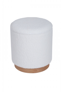 Пуф с ящиком Stool Group Долли L тедди Белый