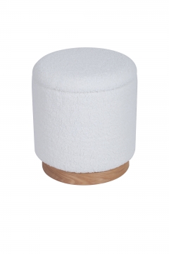Пуф с ящиком Stool Group Долли S тедди Белый