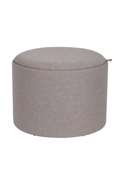 Пуф-столик с ящиком Stool Group Хюгге L рогожка Бежевый