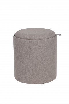Пуф-столик с ящиком Stool Group Хюгге S рогожка Бежевый