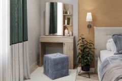 Пуф Мебельсон Рубик 2 PM-003.2 топаз велюр