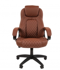 Кресло для руководителя Chairman CHAIRMAN 432 экокожа Коричневый