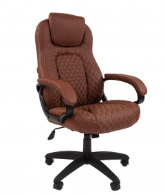 Кресло для руководителя Chairman CHAIRMAN 432 экокожа Коричневый