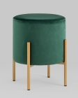 Пуф Stool Group Кейси велюр Зеленый