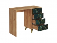 Стол письменный Стиль Фьюжн СП-006 дуб крафт золотой/TROPICAL